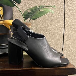 Vince Camuto Open-Toe Block Heel Sandals